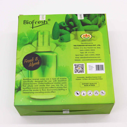 Encens Cônes Refoulants Oliban & Myrrhe - 40 Cônes Bio