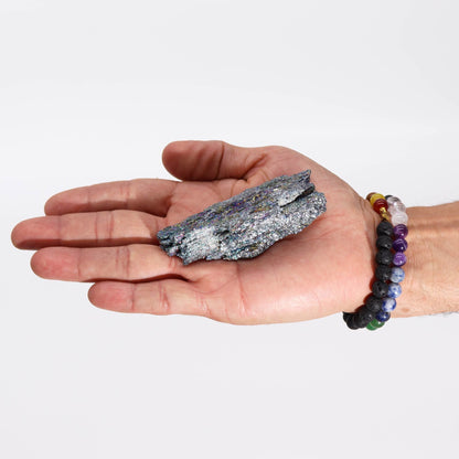 Pierre 7 Chakras Aura Titane — 7 à 10 cm