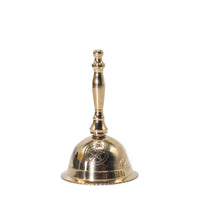 Cloche d'Autel Laiton Penta Lune 7cm — Rituel