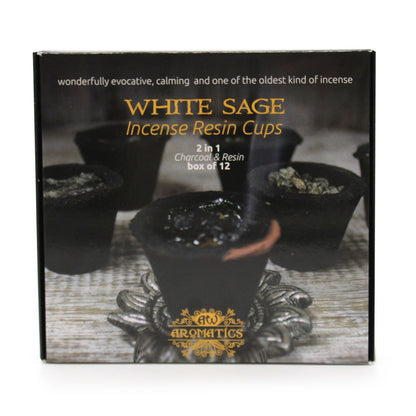 Sauge Blanche en Résine — Boîte de 12 Cupules – photo 5