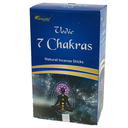 Bâtons d'Encens 7 Chakras Védique - Masala Artisanal – photo 2