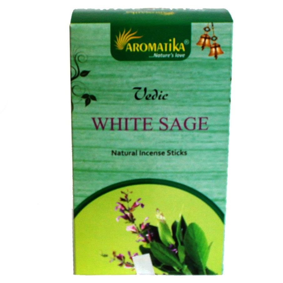 Encens Sauge Blanche Vedic - Purification & Méditation – photo 3