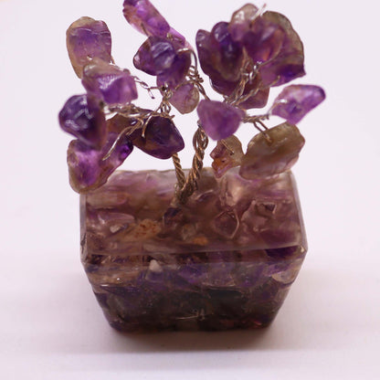 Mini Arbre Améthyste sur Base Orgonite - Lithothérapie – photo 5
