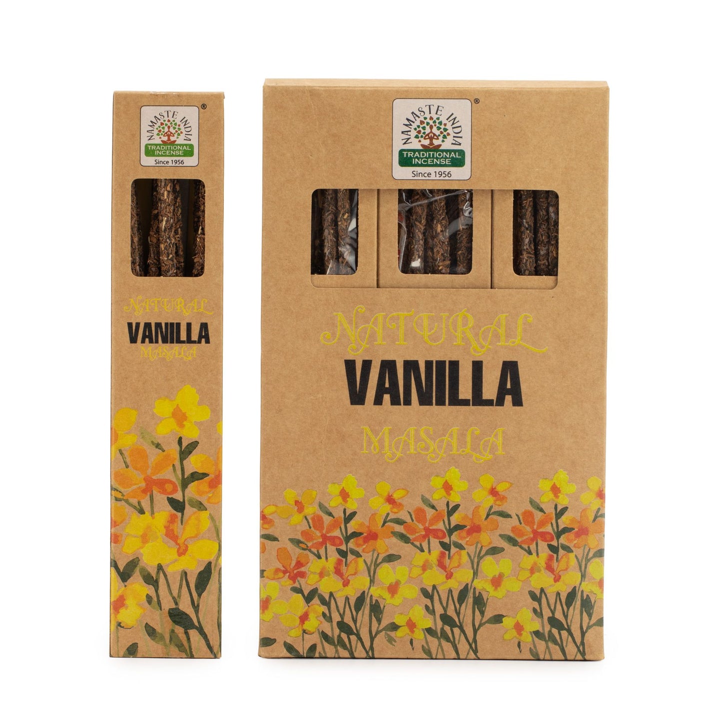 Encens Masala Botanique Vanille - Artisanal Inde – photo 2