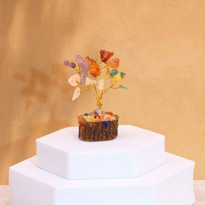 Arbre de Vie Pierres Naturelles 6cm - Mini Format
