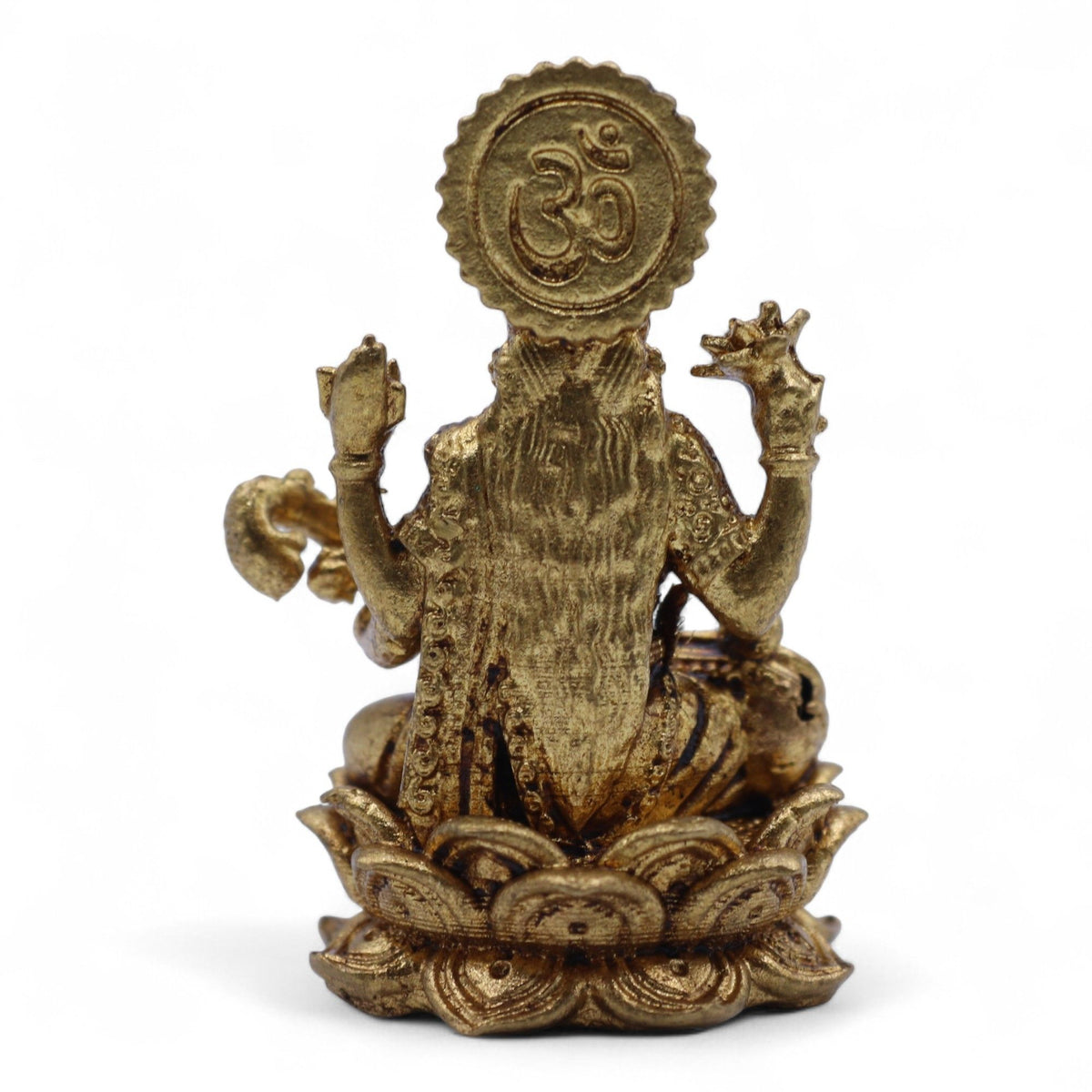 Statue Miniature Saraswati en Laiton — 3,4 cm - photo 2