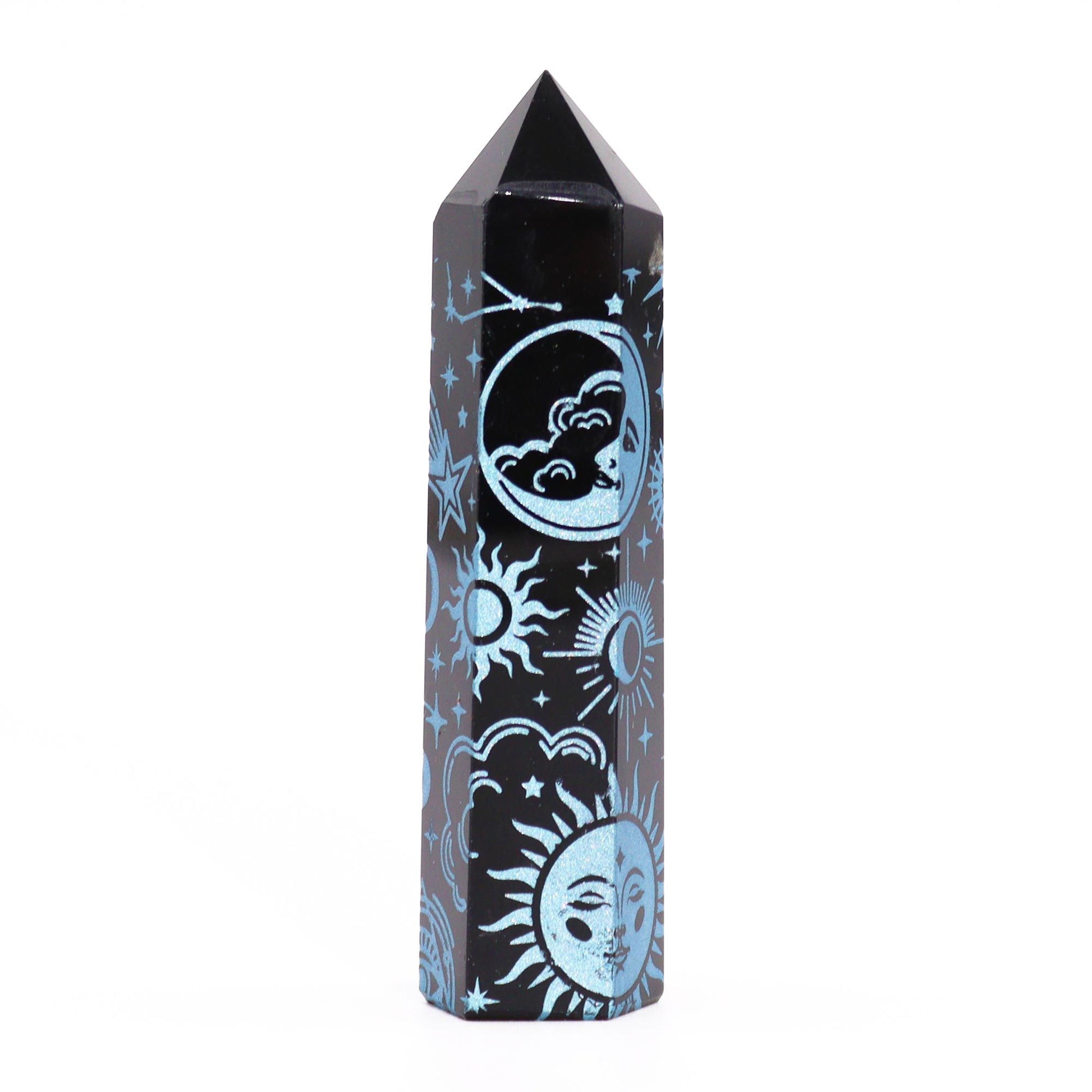 Pointe d'Obsidienne Noire - Mystic Story - sky blue