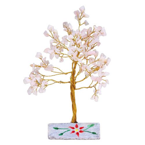 Arbre de Vie Quartz Rose — Chakra Cœur & Amour – photo 2