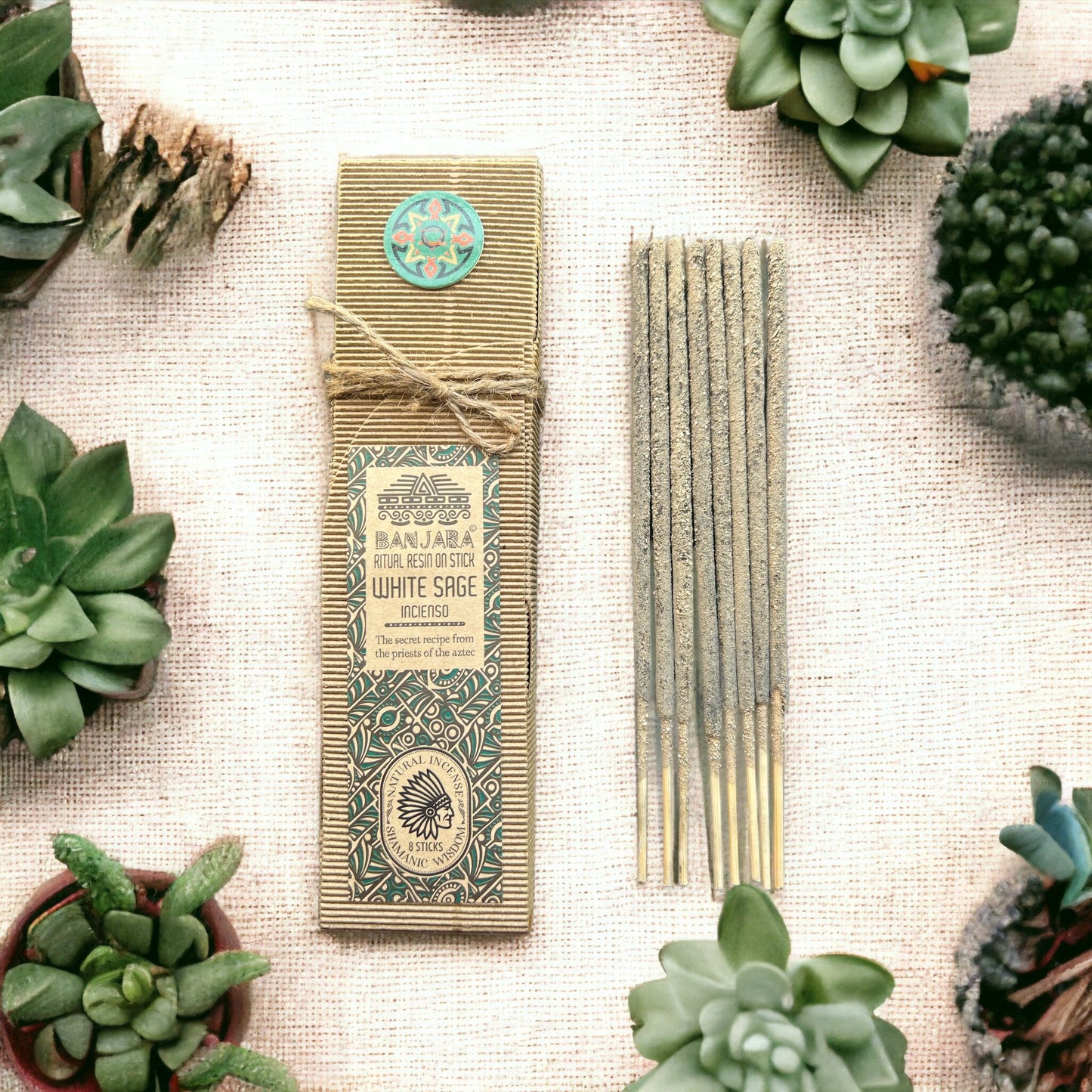 Résines Rituelles sur Bâton - Coffret 6 Encens Naturels – photo 8