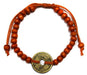 Bracelet Bali Feng Shui porte-bonheur - orange