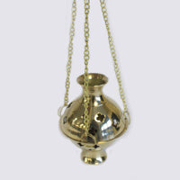 Brûleur d'Encens Suspendu Laiton - Encensoir Rituel 16cm – photo 7