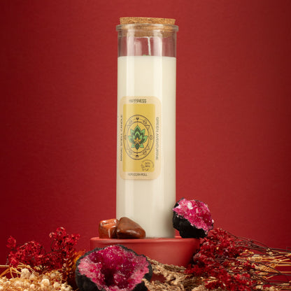 Bougie Magique à l'Aventurine Verte — Bonheur