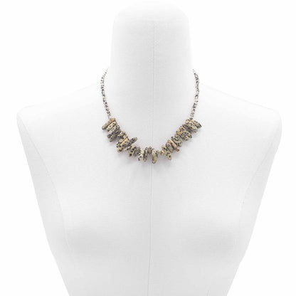 Collier Pierre Dalmatienne Longstone - Joie & Ancrage – photo 2