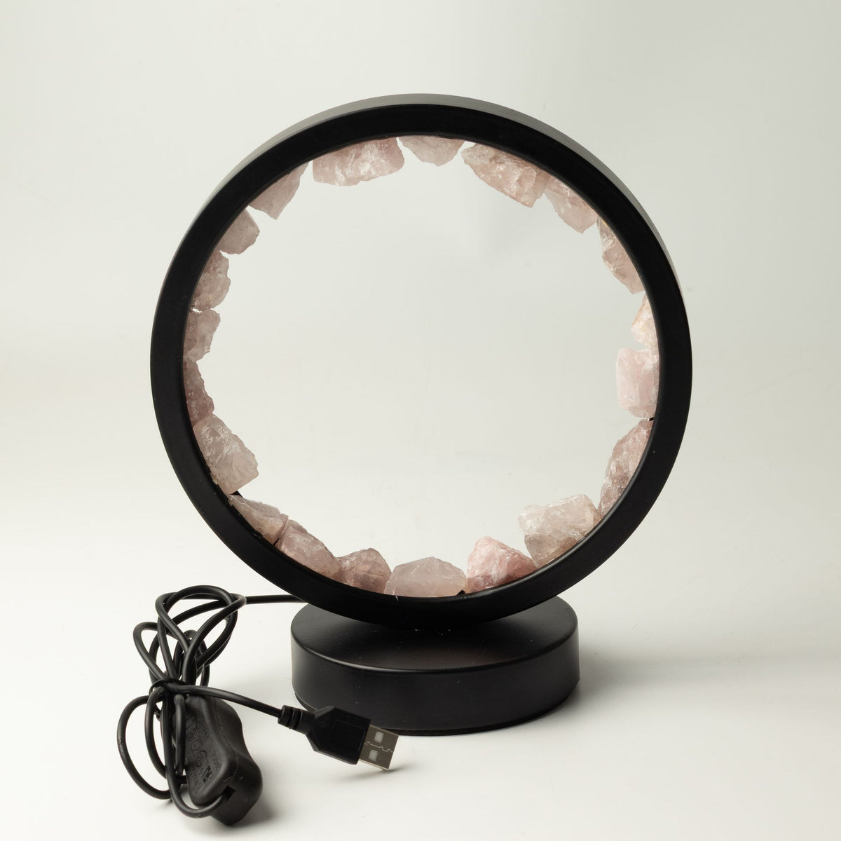 Lampe Halo Quartz Rose — Corps Zen - photo 6