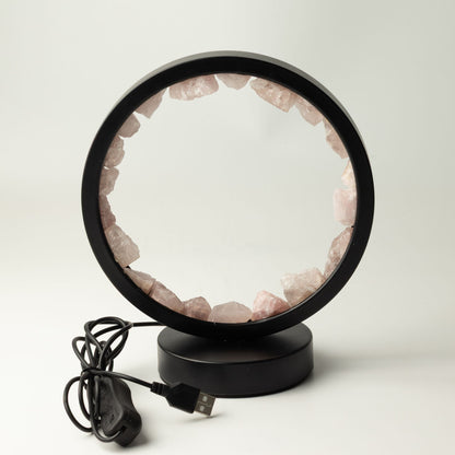 Lampe Halo Quartz Rose — Corps Zen - photo 6