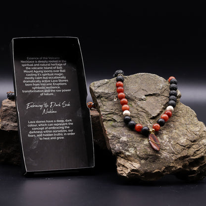 Collier Pierre de Lave Volcanique - Protection & Ancrage – photo 2