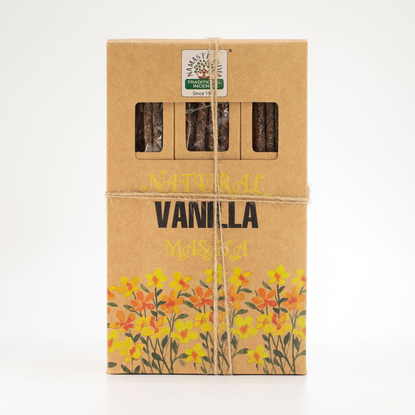 Encens Masala Botanique Vanille - Artisanal Inde – photo 3