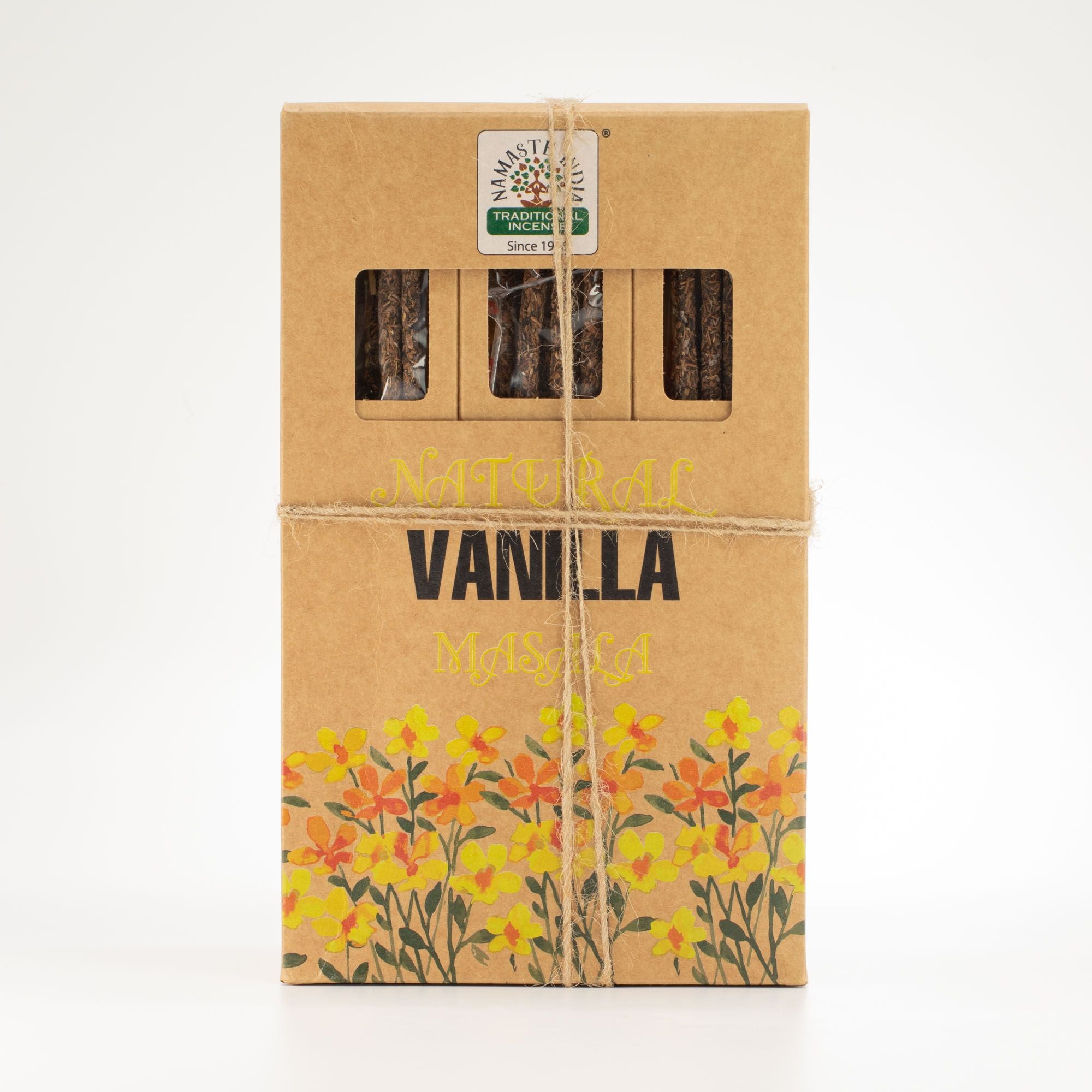 Encens Masala Botanique Vanille - Artisanal Inde – photo 3