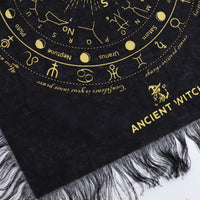 Pendule — Tapis Divination Œil Omniscient Noir & Or – photo 2