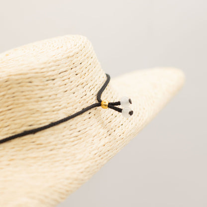 Pendentif sur cordon - Goutte - Howlite - photo 4