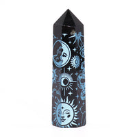 Pointe d'Obsidienne Noire - Mystic Story - sky blue - photo 3