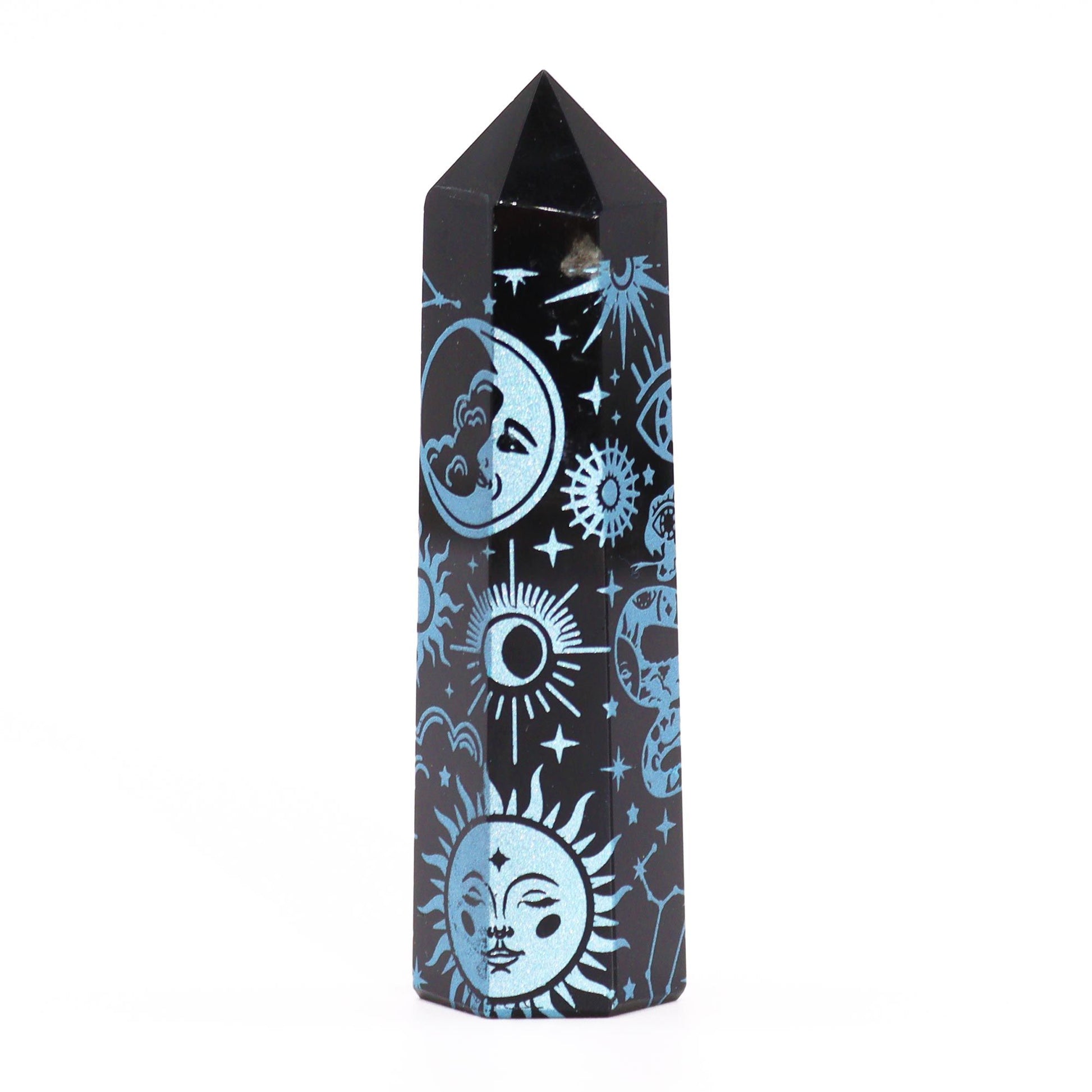 Pointe d'Obsidienne Noire - Mystic Story - sky blue - photo 3