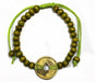 Bracelet Bali Feng Shui porte-bonheur - lime green