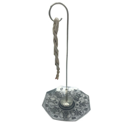 Encens Corde Astamangal & Porte-Encens Argenté - Set – photo 2