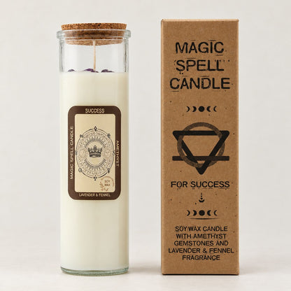 Bougie Magique Succès — Améthyste, Lavande & Fenouil - photo 7
