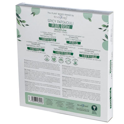 Cônes d'Encens Backflow Patchouli - Fumée Cascade 12 Pcs – photo 3