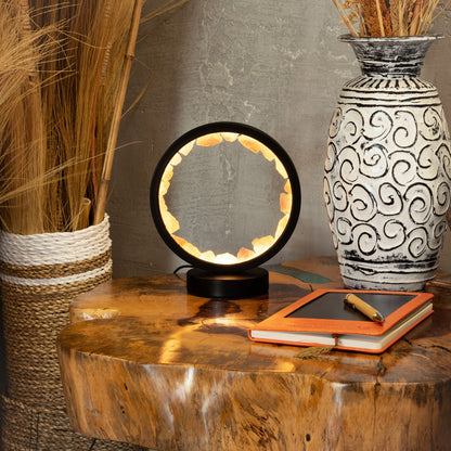 Lampe Halo Quartz Rose — Corps Zen - photo 7