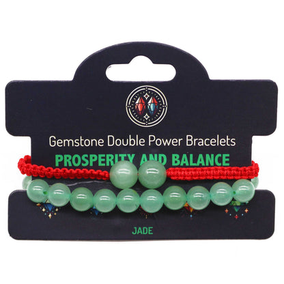 Bracelet double énergie - Jade - photo 2