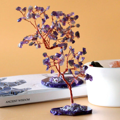 Arbre de vie en Améthyste