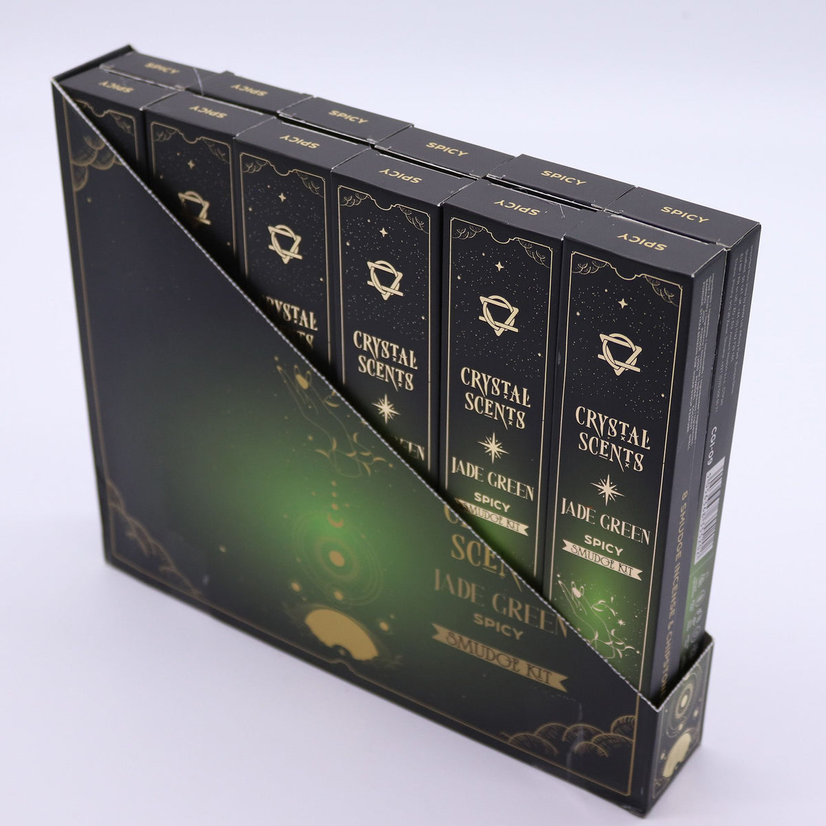 Encens Épicé & Jade - Coffret Bâtonnets + Pierres Naturelles – photo 5
