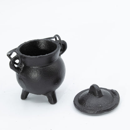 Chaudrons en Fonte avec Couvercle — Très Petit Modèle — Lot de 4 - photo 5