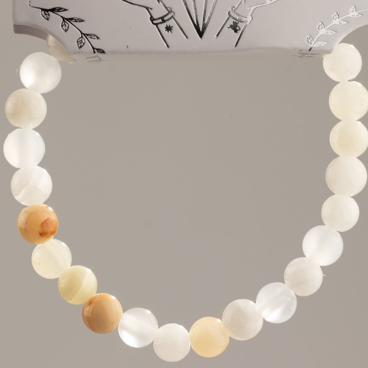 Bracelet Jade — Perles 6 mm — 17 cm - photo 3