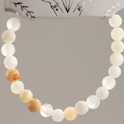 Bracelet Jade — Perles 6 mm — 17 cm - photo 3