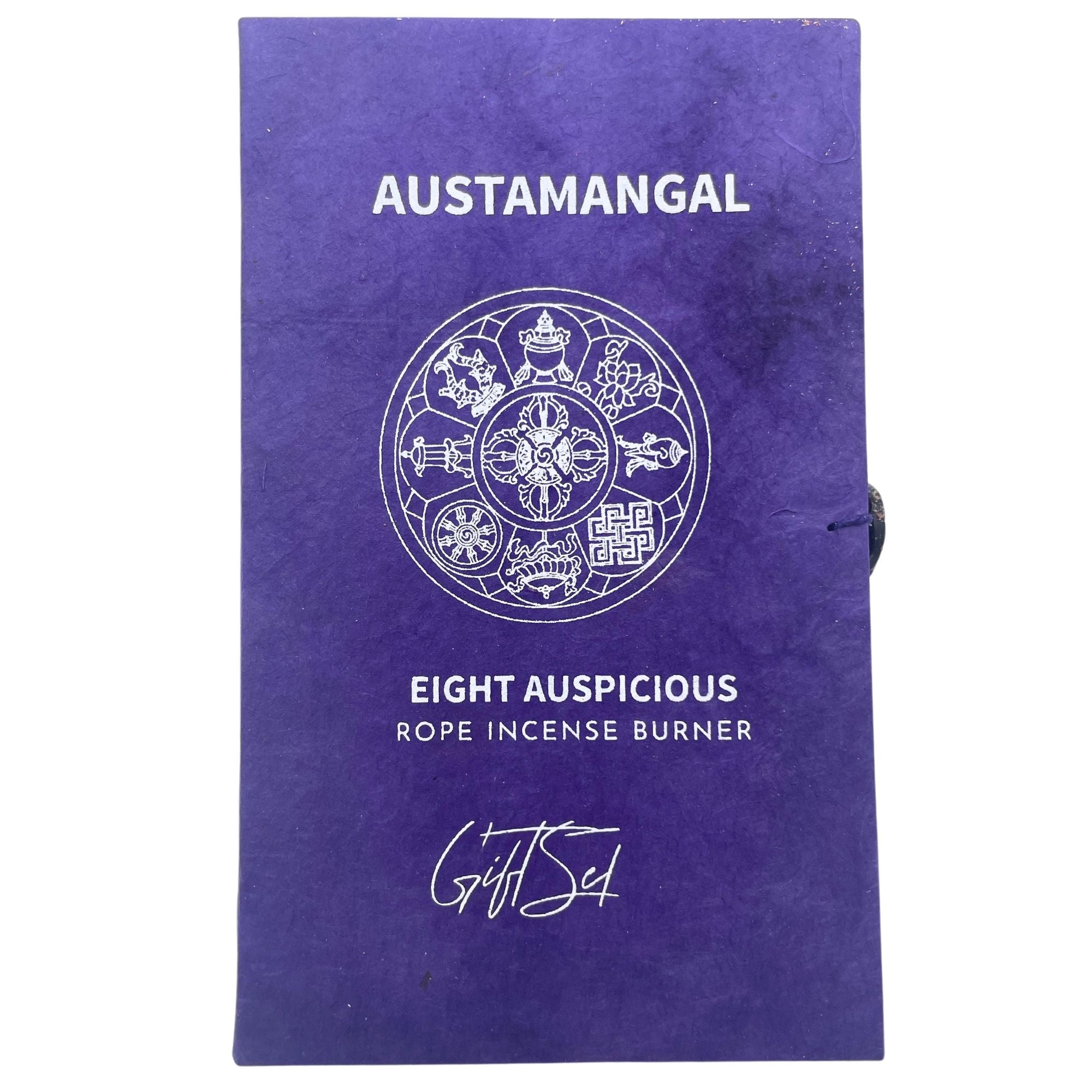 Encens Corde Astamangal & Porte-Encens Argenté - Set – photo 3