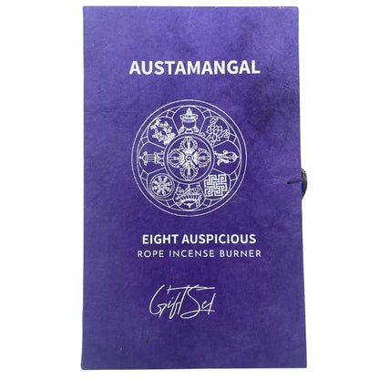 Encens Corde Astamangal & Porte-Encens Argenté - Set – photo 3