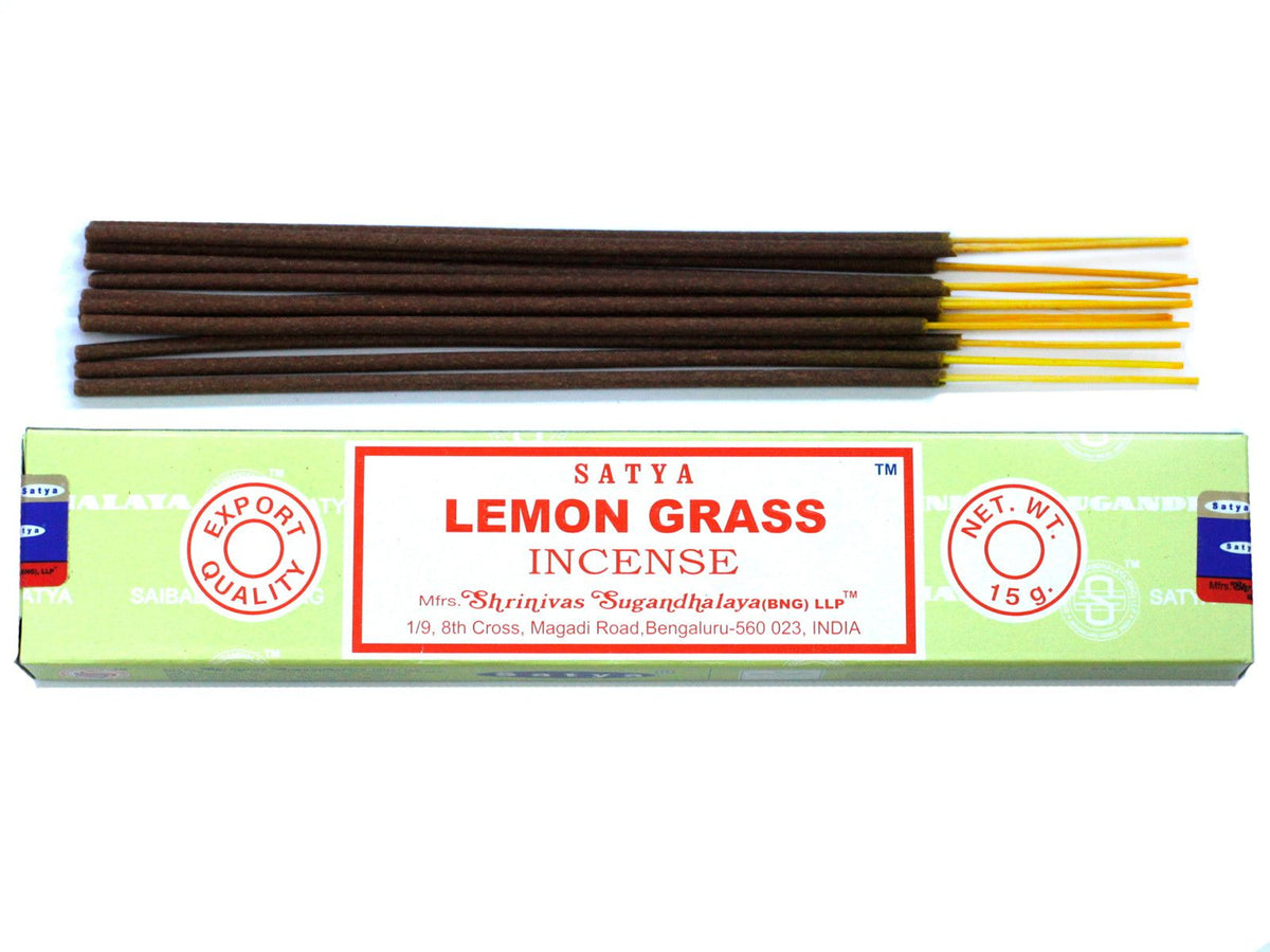 Encens Satya Lemongrass 15g - Énergie & Sérénité – photo 3