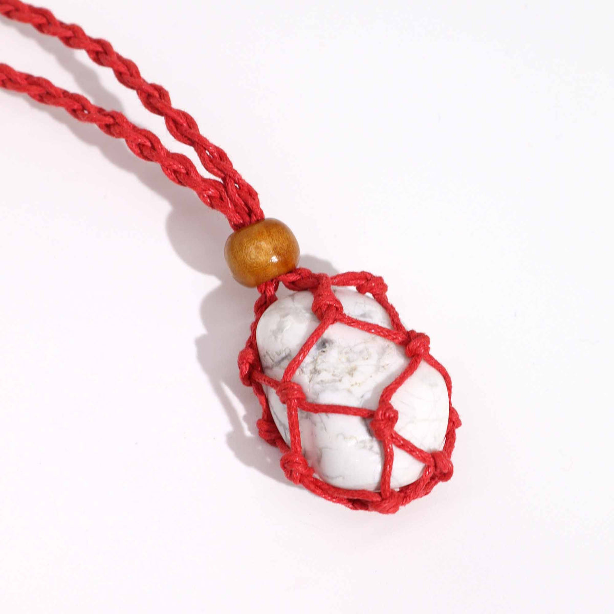 Cordon pour pendentif 45 cm - red - photo 3
