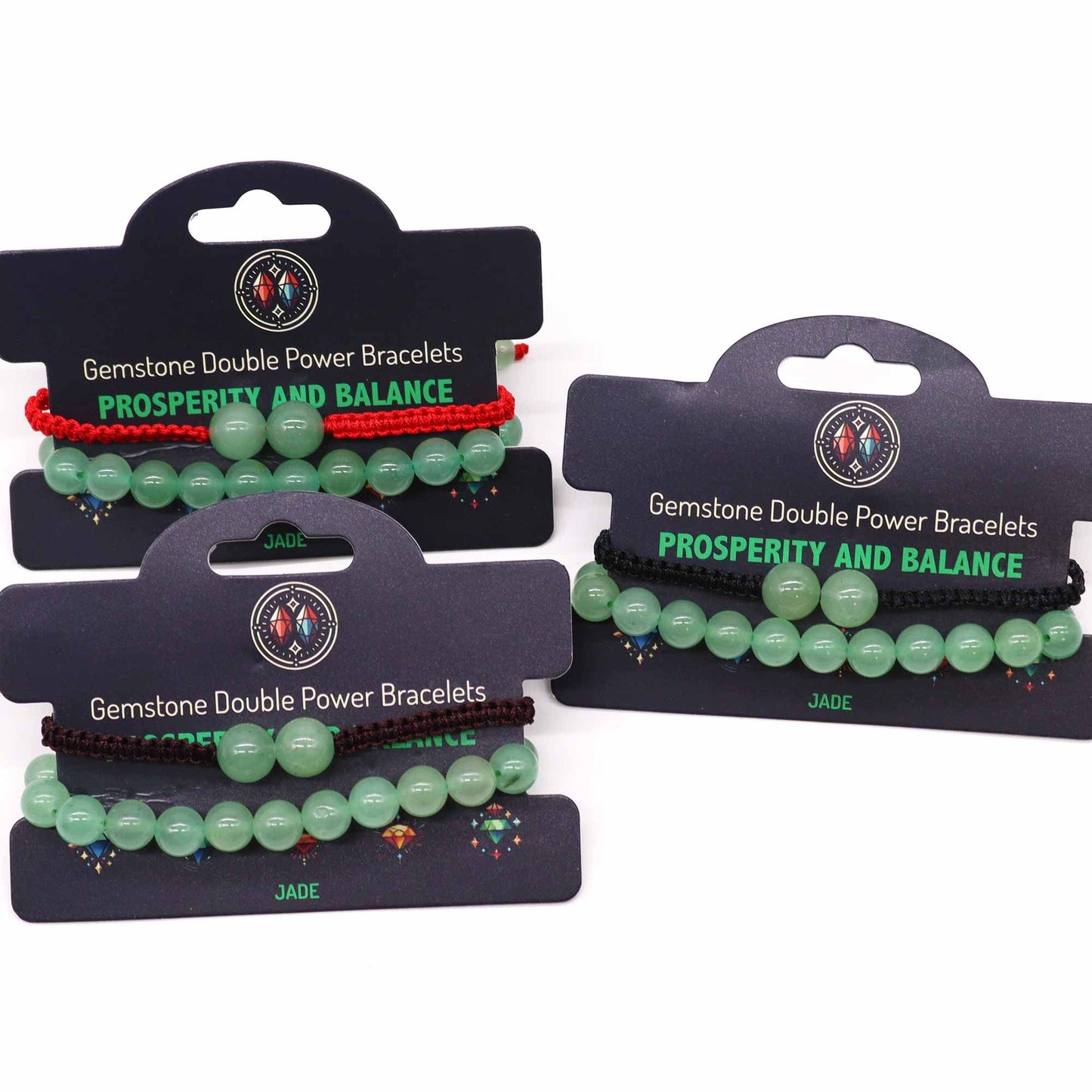 Bracelet double énergie - Jade