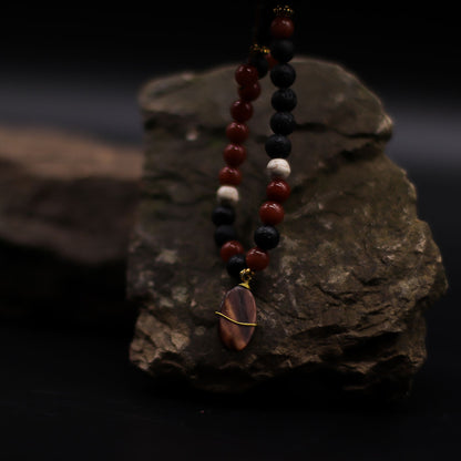 Collier Pierre de Lave Volcanique - Protection & Ancrage – photo 5
