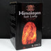 Lampe de sel de l'Himalaya avec socle - env. 8-10 kg
