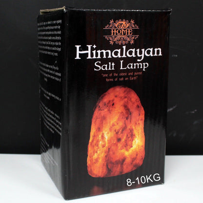 Lampe de sel de l'Himalaya avec socle - env. 8-10 kg