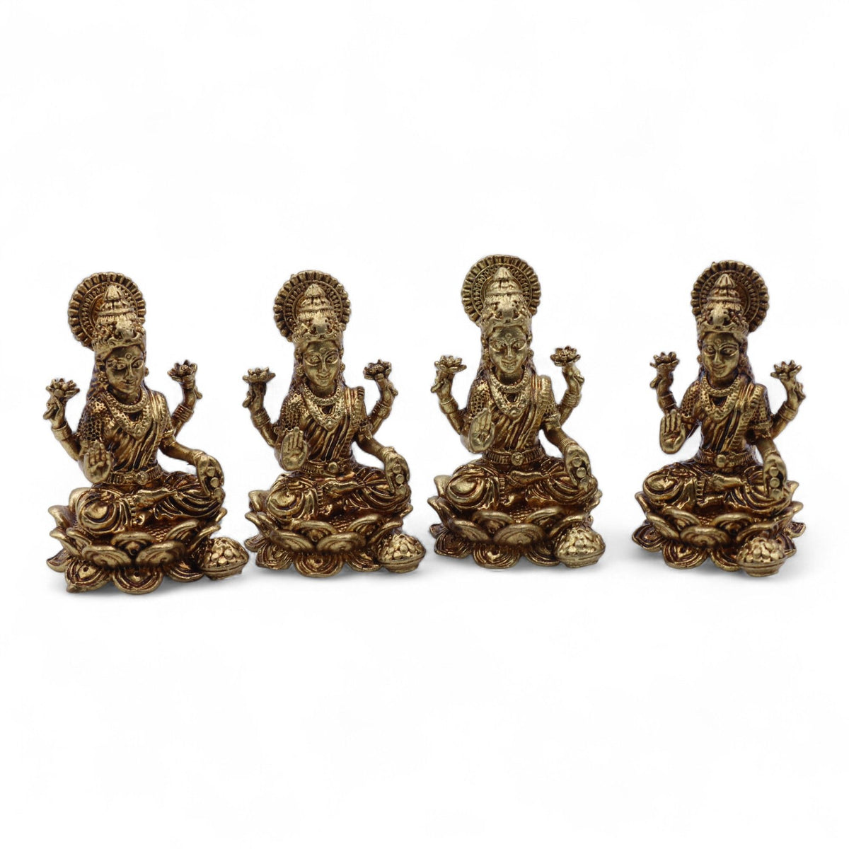 Statuette Lakshmi en Laiton — Miniature - photo 7