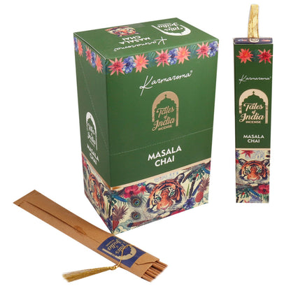 Encens Masala Chai Indien - Artisanal Roulé Main