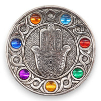 Porte-encens Hamsa 7 Chakras - Protection & Méditation – photo 4