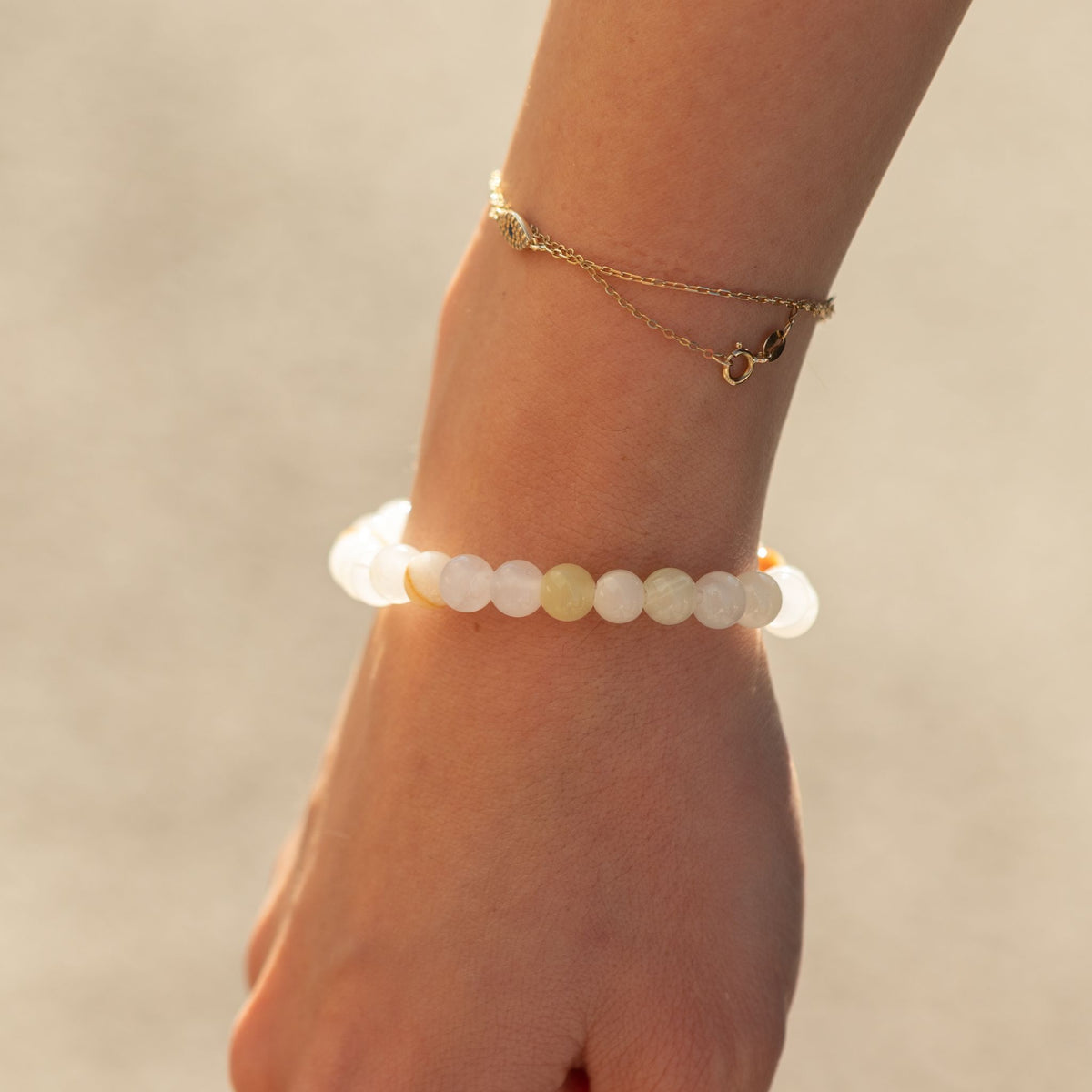 Bracelet Jade — Perles 6 mm — 17 cm - photo 2