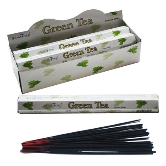 Encens Thé Vert Premium - Relaxation & Purification